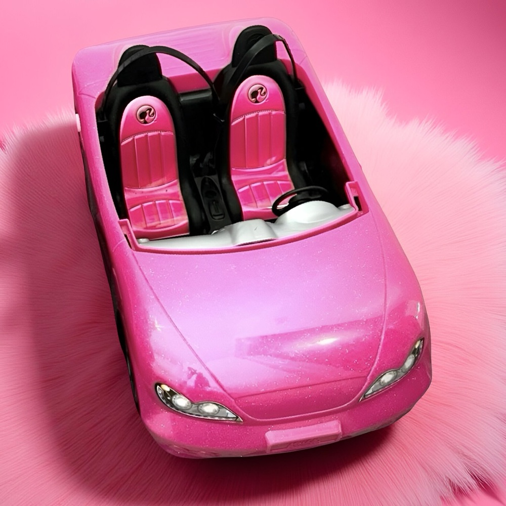 ⭐️⭐️ Mattel Barbie Pink Car